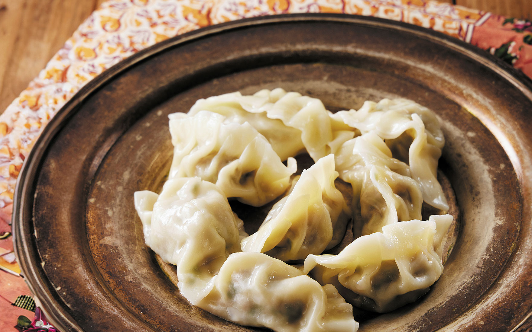 ネパール風スパイス水餃子